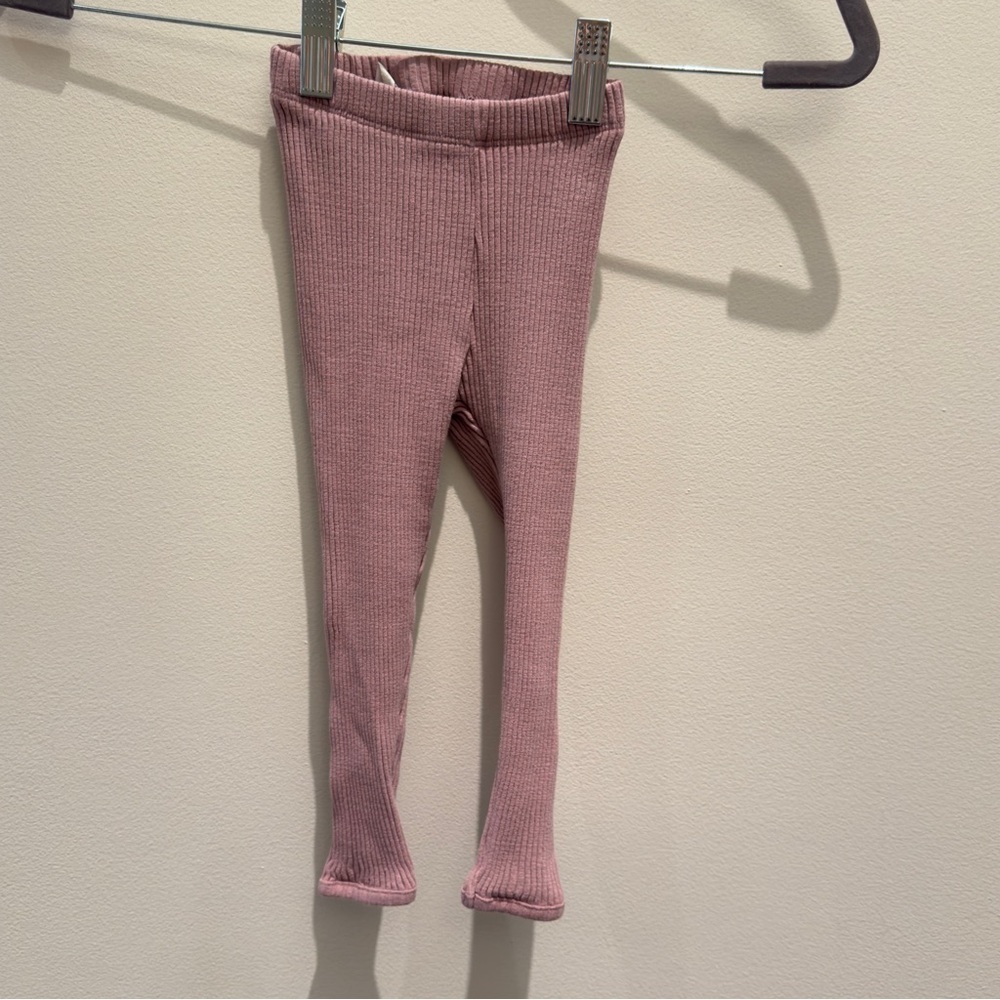 Zara Purple Kids Leggings 2-3 Years
